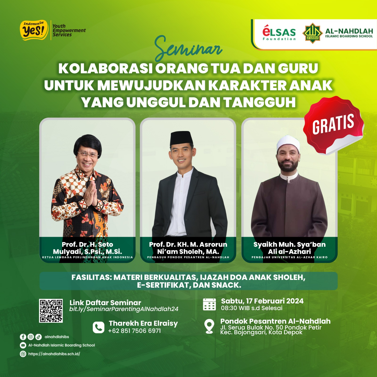 Seminar Ilmiah Dan Open House 2024 - Al Nahdlah IBS Seminar Ilmiah Dan ...